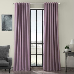 HPD Half Price Drapes Aizkari telpu aptumšošanai, 50 x 108 (1 panelis), BOCH-201609-108, Purple Rain, poliestera maisījuma audums, Purple Rain, 50 collas x 108 collas