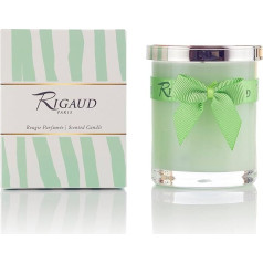 Rigaud BPM160068 Aromatizēta svece Jasmine de Spring Light Green