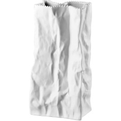 Rosenthal Do not litter White Matt Bag vāze 22 cm