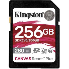 Atmiņas karte sd 256gb react plus 280/150/mb/s u3 v60