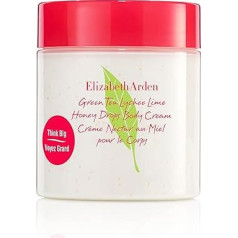 Elizabeth Arden Green Tea Honey Drops, Mitrinošs ķermeņa krēms, Zaļā tēja ar ličī un laima, ķermeņa kopšanas līdzekļi sievietēm, 500 ml