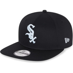 New Era Chicago White Sox MLB Essentials Black 9Fifty Snapback cepure ar kapuci