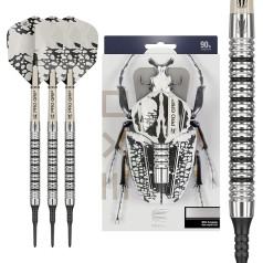 Target Darts EXO Edition 90% Tungsten Soft Tip šautriņu komplekts - profesionāli Soft Tip šautriņu komplekti, Pixel Tip šautriņas ar Pro Grip kātu un Nr.6 lidojumiem