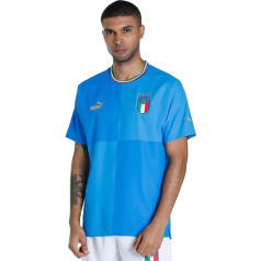 PUMA Performance Fit Tops Italy 22/23 Vīriešu autentisks mājas krekls Vīriešu XL Ignite Blue Ultra