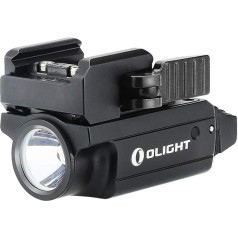 Olight PL-Mini 2 Valkyrie Lamp militārais taktiskais lukturis uzlādējams 600 lūmenu gaismas diapazons 100 m ar MCC uzlādes kabeli magnētiskā lampa pistolei Glock sliedēm