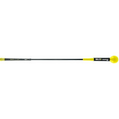 SKLZ Gold Flex, Golfa šūpoļu trenažieris, Golfa piederumi, Golfa treniņu palīglīdzekļi, Elastīgs stiklšķiedras materiāls, Dzeltens/melns