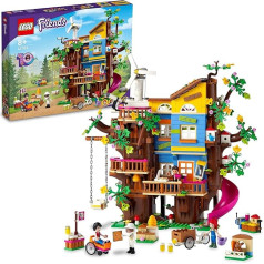 LEGO 41703 Friendship Tree House ar 5 mini lellēm un dzīvnieku figūriņām, dabas mācību rotaļlieta meitenēm un zēniem no 8 gadiem, rotaļu māja Heartlake City, dāvana bērniem