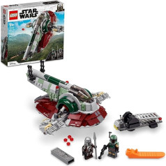 LEGO Star Wars Boba Feta zvaigžņu kuģis 75312 Jautrā rotaļlietu konstruktors; lieliska dāvanu ideja bērniem; jauns 2021 (593 detaļas)