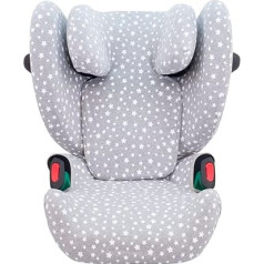 JYOKO Kids pārvalks, kas saderīgs ar Cybex Solution G I-size (White Star)