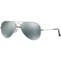 Ray-Ban RB3025 W3275 AVIATOR 55mm Verspiegelt, S, Spiegel-silber / Silber