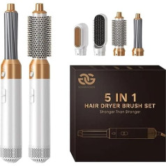 Golden Goods | Airstyler | 5 в 1 стайлер для волос | утюжок для завивки | щетка для горячего воздуха | роскошный мультистайлер | фен для волос | выпрямитель