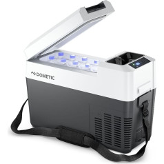 DOMETIC CFF 12 Pārnēsājamā kompresora dzesēšanas kaste 13L - 12/24V 100/240V - dzesēšana līdz -18°C - Elektriskā dzesēšanas kaste, saldētava Automašīna, kravas automašīna, krava, laiva, autofurgons