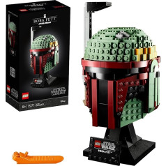 Lego® 75277 Boba Fett ķivere, Zvaigžņu karu personāžu kolekcionējams konstruktors, daudzkrāsains