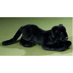 Förster Stofftiere 7420 großer Panther 35 cm lang Raubkatze