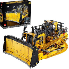 Lego 42131 Technic Technic App Controlled Cat D11 Buldozera komplekts pieaugušajiem RC automašīnas Dāvanu ideja Būvniecības transportlīdzeklis