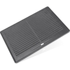 Denmay Cast Iron Grill Plate 41.5 x 27.5 cm for Tepro Toronto, TAINO Hero XL Charcoal Grill, Activa Angular