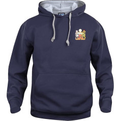 Manchester U 1970 Retro futbola jaka ar kapuci ar izšūtu logo