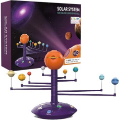 Atrumly Science Discovery Kit 3D Saules sistēmas astronomiskais modelis Drošības tehnoloģiju rotaļlieta bērniem pieaugušajiem Dāvana