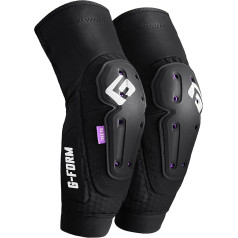 G-Form Mesa Elbow Pads - Protective Equipment for MTB, Biking, Skateboarding & More - Machine Washable Mountain Bike Protectors - Black, Adult XL