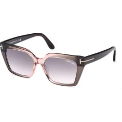 Tom Ford Winona FT 1030 Beige Shaded / Grey Shaded 53/15/140 Sieviešu saulesbrilles, Beige Shaded / Grey Shaded