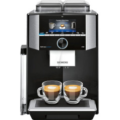 Siemens EQ.9 S700 brīvi stāvošs espresso automāts, 2,3 L, brīvi stāvošs espresso automāts, 2,3 L, integrēta dzirnaviņas, 1500 W, melns, nerūsējošais tērauds