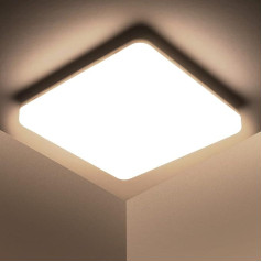 Kambo LED griestu gaisma 48 W kvadrātveida - Griestu gaisma LED neitrāli balta 4500 K 4320 LM - moderns griestu apgaismojums vannas istabai Guļamistabas gaisma Dzīvojamā istaba Balkons Priekšnams Virtuve Vannas istabas lampa Bērnu lampa