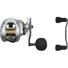 Plakana makšķerēšanas spole, Baitcast ar 16kg oglekļa šķiedras bremzes, Super Soft Baitcast zvejas spole ar # 5PE 140M lielu jaudu, spēcīgs Baitcasting spoles saldūdens / sālsūdens