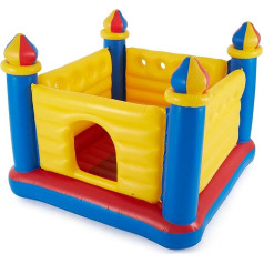 Intex 48259NP Jump-O-Lene Castle Bouncer Piepūšamais lecamauklis 175 x 175 x 135 cm Sarkans/zils/dzeltens