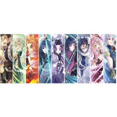 SHEGZHUC Diamond Glezniecība Anime Liela 110 x 50 cm Glezniecība ar skaitļiem Anime Diamond Glezniecība Japāņu motīvi Demon Slayer Diamond Glezniecība XXL Pilna ekrāna Japāņu Diamond Glezniecība Pictures Pieaugušie