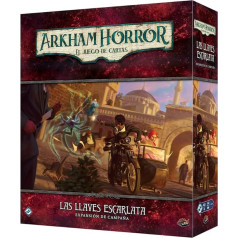 Fantasy Flight Games Arkham Horror LCG - The Keys Scarlet Exp.Campaign - Kāršu spēle spāņu valodā