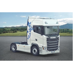 Italeri 3965 1:24 Scania 770 S V8 White Cab - Konstruktors, Metālkonstrukcijas, Celtniecības modeļi, Amatniecība, Hobiji, Līmēšana, Plastmasas komplekts, Daudzkrāsains, Detalizēts, Daudzkrāsains