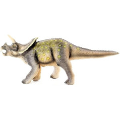 Keycraft mīksts pildīts trikeratops | Īpaši reālistiska dinozauru rotaļu figūriņa | 65cm