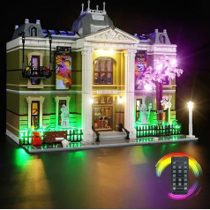 cooldac LED gaismu komplekts Lego 10326 Dabas vēstures muzeja komplektam, tālvadības pults, radošo dekoratīvo gaismu komplekts, kas saderīgs ar Lego 10326 Dabas vēstures muzeja modeli (tikai apgaismojums, bez Lego)