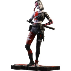 DC McFarlane Toys Direct Harley Quinn - Simone Di Meo (Harley Quinn: Sarkana/balta/melna) sveķu statuete