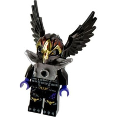 LEGO Legends of Chima Raven Tribe - Rawzom minifigūriņa tikai ar sudraba bruņām no komplekta 70114