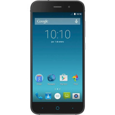 ZTE Blade V6 viedtālrunis (12,7 cm (5 Zoll) displejs, 13 megapikseļu kamera, 16 GB atmiņas), pelēks