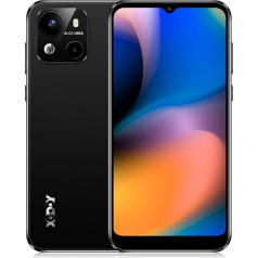 XGODY Mobilais tālrunis bez līguma X18, viedtālrunis Lēts 4G Android 10 mobilais tālrunis ar 4000 mAh un 6,3 collu displeju, 2GB + 16GB 256GB paplašināms, Dual SIM Quad Core, 8MP + 5MP, Face ID GPS Mobile