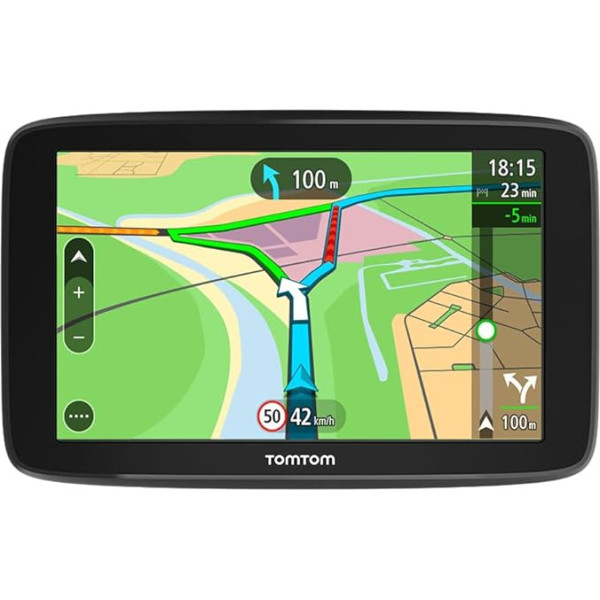 TomTom Navigationsgerät GO Basic (5 Zoll, Stauvermeidung Dank TomTom Traffic, Atjauninājumi Eiropa, Wi-Fi atjauninājumi)