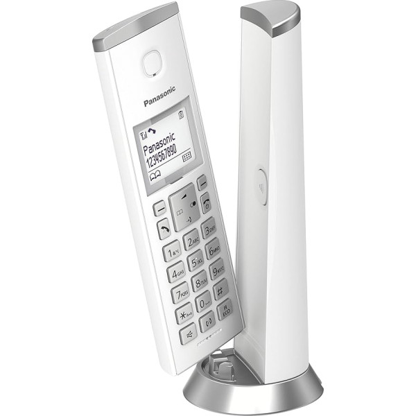 Panasonic KX-TGK210 DECT-telefons Anrufer-Identifikation Weiß