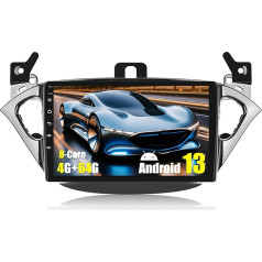 4+64G SIXWIN Android 13 Carplay Android auto radio ar DSP Opel Corsa (2015-2019)/Adam (2013-2016), 9 collu skārienekrāns, 1280 x 720, ar GPS WiFi BT BT USB FM RDS Radio Mirror Link + 32 joslu ekvalaizers