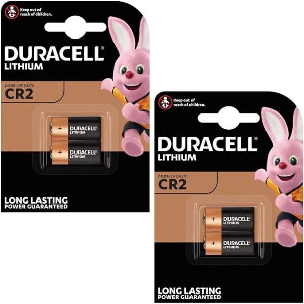 DURACELL Ultra litija baterija Foto CR2 DLCR2 2er-Bli