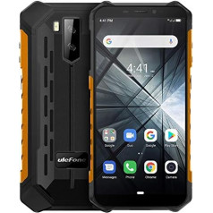 Ulefone Armor X3 āra mobilais tālrunis ar zemūdens režīmu, Android 9.0 5,5 collu IP68 / IP69K viedtālrunis, Dual SIM, 2 GB RAM, 32 GB ROM, 8MP + 5MP + 2MP, 5000 mAh akumulators, Face Unlock GPS Orange