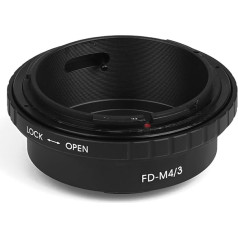 FD-M4/3 objektīva adapteris, kas saderīgs ar Canon FD objektīvu un Micro 4/3 MFT Four Thirds adapteri