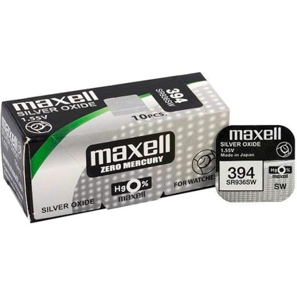 Maxell 18289600 Haushaltsbatterie Einwegbatterie Silberoxid