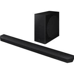 SAMSUNG Soundbar HW-Q800D/ZF - bezvadu Dolby Atmos, Q-Symphony, 5.1.2 kanāli, SpaceFit Sound Pro un saderība ar balss palīgiem