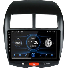 LEXXSON Auto radio Mitsubishi ASX 2013-2019 | 10 collu skārienjūtīgais ekrāns Android 10.1 AM FM RDS Radio GPS navigācija Bluetooth EQ iestatīšana WiFi SWC USB atskaņotājs Mirrorlink 2G RAM + 32G ROM