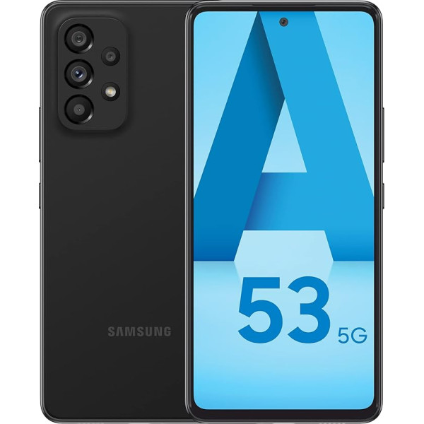 Samsung A536B/DS Galaxy A53 5G, Dual, 256GB, 8GB RAM, satriecoši melns