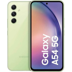 SAMSUNG Galaxy A54 5G + 4G LTE (256GB + 8GB) atbloķēts visā pasaulē Dual SIM (tikai T-Mobile/Mint/Metro ASV tirgus) 6.4