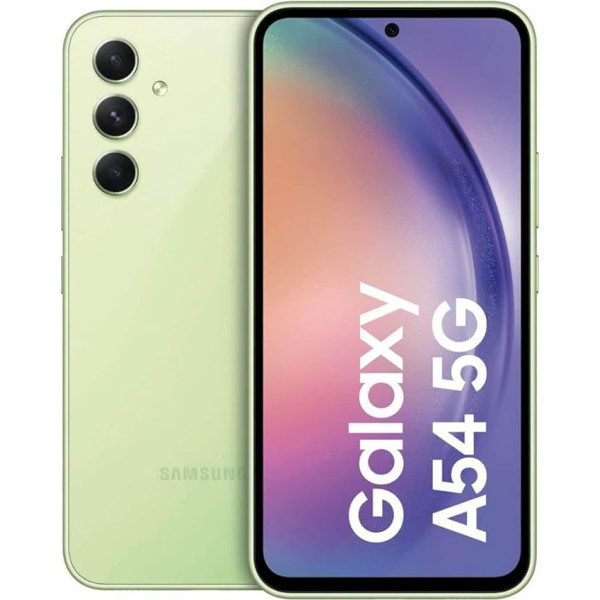 SAMSUNG Galaxy A54 5G + 4G LTE (256GB + 8GB) atbloķēts visā pasaulē Dual SIM (tikai T-Mobile/Mint/Metro ASV tirgus) 6.4