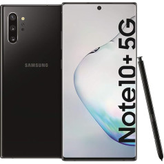 Samsung Galaxy Note 10+ 5G viedtālrunis 256GB, 12GB RAM, viena SIM karte, melns